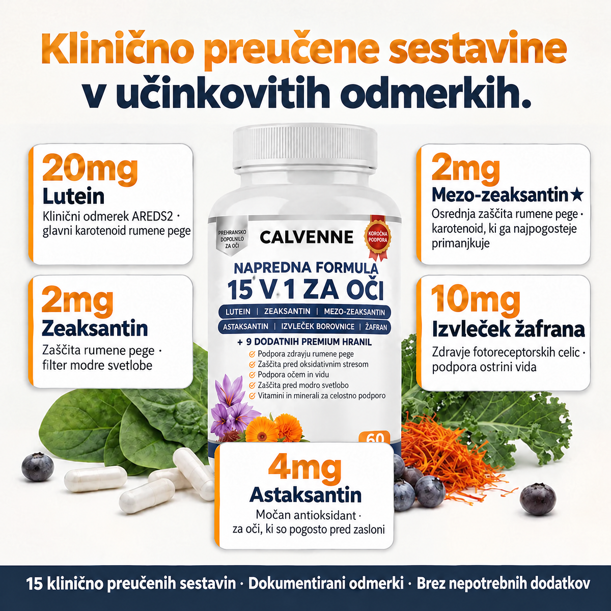 Sestavine visoke kakovosti